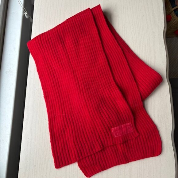 PINK Victoeria's Secret Red Scarf - Picture 2 of 3